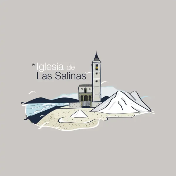 *Iglesia de las Salinas - Camiseta - Imagen 4