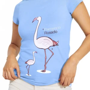 *Flamenco Rosado - Camiseta