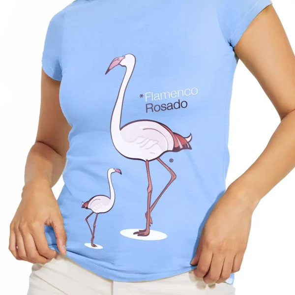 *Flamenco Rosado - Camiseta